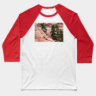 Scenic Zion - Mount Carmel Highway  Drive 5 Baseball T-Shirt